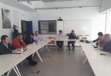 LA MANCOMUNIDAD DE TENTUDÍA SE REÚNE CON REPRESENTANTES DE LA CONFEDERACIÓN HIDROGRÁFICA DEL GUADIANA Y LA EMPRESA AQUANEX