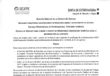 OFERTA DE EMPLEO PARA CUBRIR UN PUESTO DE MONITOR/A DE PROMOCIÓN TURÍSTICA LOCAL E INFORMACIÓN AL VISITANTE