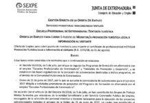 NUEVA OFERTA DE EMPLEO PARA CUBRIR UN PUESTO DE MONITOR/A DE PROMOCIÓN TURÍSTICA LOCAL E INFORMACIÓN AL VISITANTE