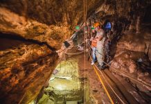 CURSO DE RESCATE EN CUEVAS PARA MIEMBROS DE PROTECCIÓN CIVIL EN FUENTES DE LEÓN
