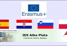 EL I.E.S. ALBA PLATA DE FUENTE DE CANTOS PRESENTA UN PROYECTO SUBVENCIONADO POR EL PROGRAMA ERASMUS+