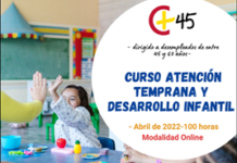 CURSO ATENCIÓN TEMPRANA Y DESARROLLO INFANTIL
