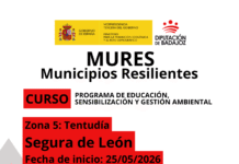 CURSO GRATUITO “Programa Formativo de Educación, Sensibilización y Gestión Ambiental” PROYECTO MURES